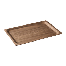 SCS tray 415x265mm walnut - KINTO Europe